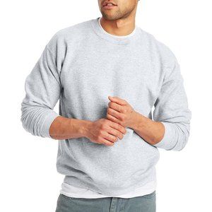 Men’s EcoSmart Fleece Sweatshirt white